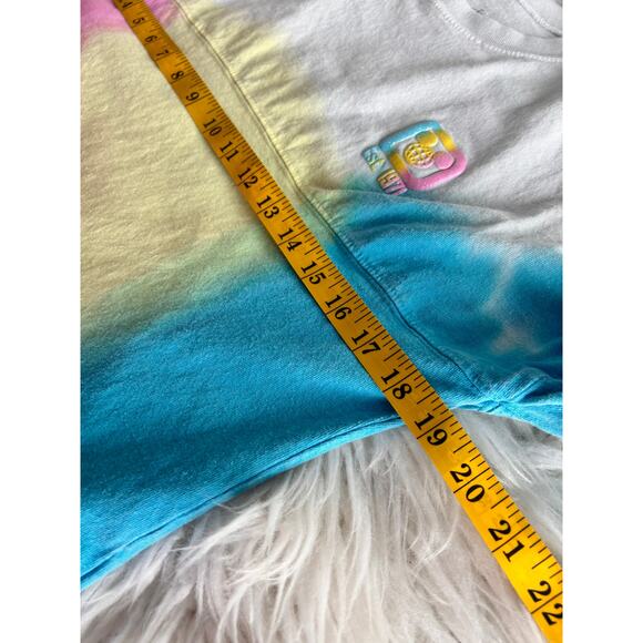 Disney Kids Tie-Dye Long Sleeve Crew Neck T-Shirt Spirit Jersey Multicolor SZ XL - Picture 12 of 13